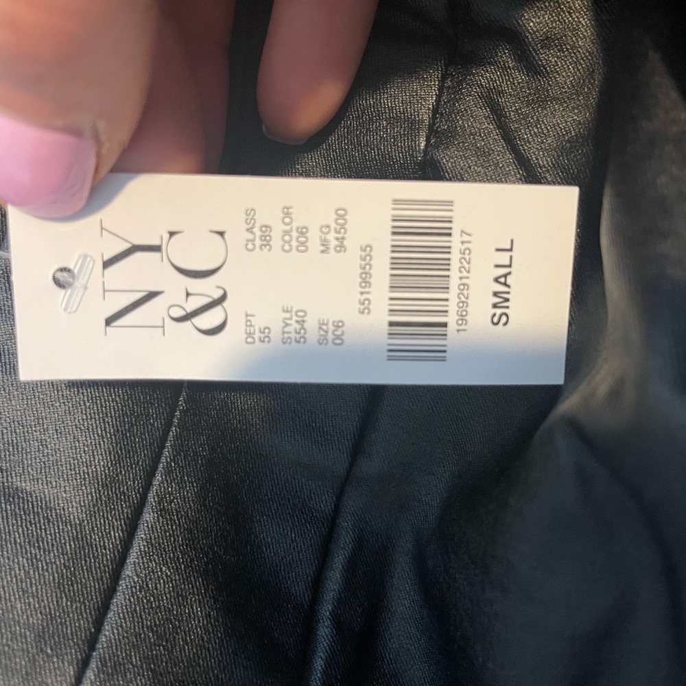 Faux Leather size small